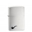 Pipe Lighter. Brushed Chrome