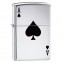 Lucky Ace. High Polish Chrome